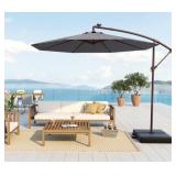 10 Ft Cantilever Outdoor Patio Umbrella