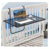 Costway Outdoor Hanging Folding Patio Table