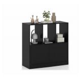 Black Storage Cabinet JV12924