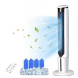 41 in. Evaporative Air Cooler Tower Fan Remote