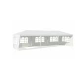 10x30 ft White Party Tent Canopy with 5 Sidewalls