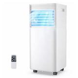 8000 BTU Portable AC with Dehumidifier, Fan Mode