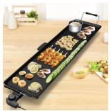 35-Inch Electric Griddle With Temperature Control