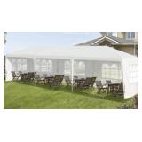 White Outdoor 10x30 Canopy Party Tent Shelter