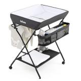 Infans Folding Baby Changing Table with Storage