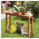 Wooden Indoor Outdoor Plant Stand
