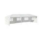 White Outdoor Party Tent with Windows