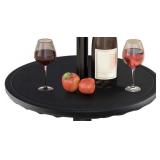 Round Black Tabletop