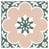Floor Pops Self-Adhesive Vinyl Floor Tiles, Pink