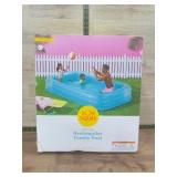 Sun Squad Inflatable Rectangular Family Pool