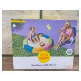Sun Squad Sandbox with Cover 45 Inch Diameter