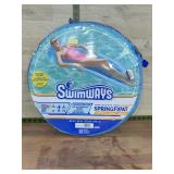 SwimWays Spring Float Blue Inflatable Hammock