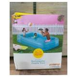 Sun Squad Inflatable Rectangular Family Pool