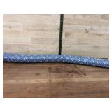 Blue Patterned Fabric Draft Stopper