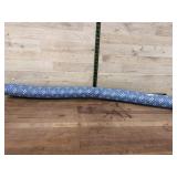 Blue Patterned Fabric Draft Stopper