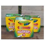 Crayola Markers Classic Colors Sets of 10