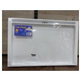 Plastic Lap Desk with Storage Slot, White