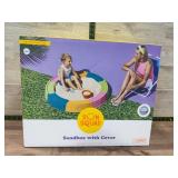 Sun Squad Sandbox with Cover, 45" Diameter