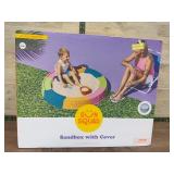 Sun Squad Sandbox with Cover, 45" Diameter