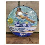 SwimWays Spring Float Pool Lounger, Pack N Go