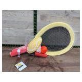 Kids Foam Tennis Racket Set With Ball And Net