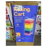 Up & Up Rolling Cart With 10 Rainbow Drawers
