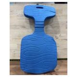 Blue Foam Saddle with Textured Surface