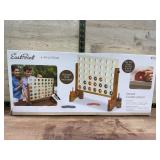 EastPoint 4-in-a-Row Wood Game Set