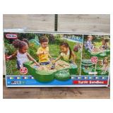 Little Tikes Turtle Sandbox Holds 100 lbs Sand