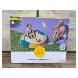 Sun Squad Sandbox with Cover, 45 in Diameter