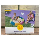Sun Squad Sandbox With Cover, 45 in Diameter