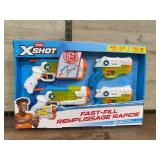 Zuru X-Shot Fast-Fill Blaster 4-Pack Set