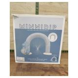Minnidip Linen Stripe Garland Arch Inflatable