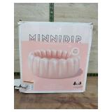 Minnidip Tufted Pearlescent Blush Inflatable Pool