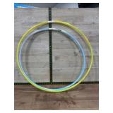 Plastic Hula Hoops, Yellow & Blue