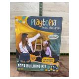 Playtopia Fort Building Kit for Kids, Age 5+