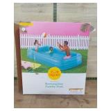 Sun Squad Inflatable Rectangular Family Pool