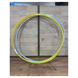 Two Colorful Plastic Hoops