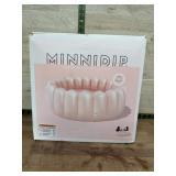 Minnidip The Tufted Inflatable Pool Blush
