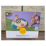 Sun Squad Sandbox With Cover, 5-Foot Diameter