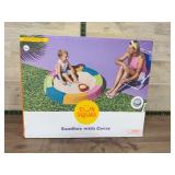 Sun Squad Sandbox with Cover, 45 Inch Diameter