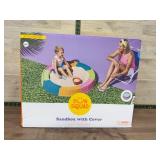 Sun Squad Sandbox With Cover 5 Ft Diameter