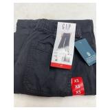 GAP Twill Wide Leg Pants XS Black