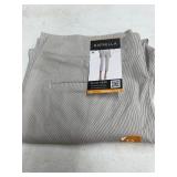 Rafaella Pintuck Crop Pants Size 12