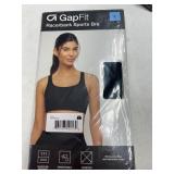 GapFit Racerback Sports Bra Size L Black