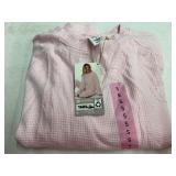 Pink Waffle Knit top Size Small