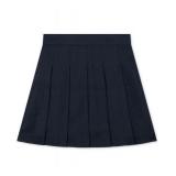 Nautica Girls Navy Pleated Uniform Skort, 8US