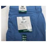Mens Blue Simpli-Fit Performance Pants 40x32