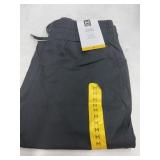 Black Travel Jogger Pants, Size Medium