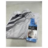 Skechers Performance Tee White Gray Size L